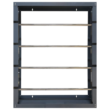 Gray Heavy Duty Steel Wire Spool Rack
